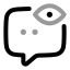 Chatpreview icon with twotone rounded style