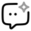 Chatspark icon with twotone rounded style