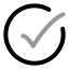 Checkmarkcircle icon with twotone rounded style