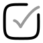 Checkmarksquare icon with twotone rounded style