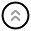 Circlearrowupdouble icon with twotone rounded style