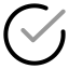 Circlecheckbig icon with twotone rounded style