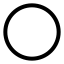 Circle icon with stroke standard style