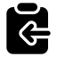 Clipboardcopy icon with solid standard style