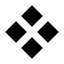Component icon with solid sharp style