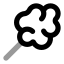 Cottoncandy icon with bulk rounded style