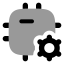 Cpusettings icon with bulk rounded style