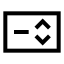 Customfield icon with stroke sharp style