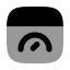 Dashboardbrowsing icon with bulk rounded style