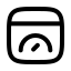 Dashboardbrowsing icon with stroke rounded style