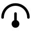 Dashboardspeed icon with solid standard style