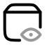 Deliveryview icon with twotone rounded style