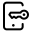 Deviceaccess icon with stroke standard style