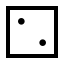 Dicefaces icon with stroke sharp style