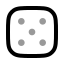 Dicefaces icon with twotone rounded style