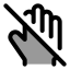 Donottouch icon with duotone standard style