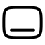 Dock icon with stroke rounded style