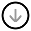 Downloadcircle icon with twotone rounded style