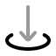 Enteringgeofence icon with twotone rounded style