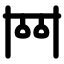 Equipmentgym icon with solid rounded style