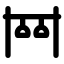 Equipmentgym icon with solid standard style