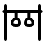 Equipmentgym icon with stroke rounded style