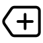 Eraseradd icon with stroke standard style