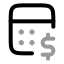Estimate icon with twotone rounded style