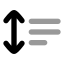 Expandparagraph icon with bulk rounded style