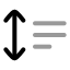 Expandparagraph icon with twotone rounded style