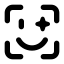 Facemimic icon with solid standard style