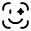 Facemimic icon with stroke rounded style
