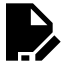 Filepenline icon with solid sharp style