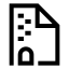 Filezip icon with stroke sharp style