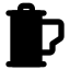 Filmroll icon with solid standard style