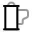 Filmroll icon with twotone rounded style