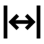 Fittoscreen icon with solid sharp style