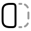 Flipright icon with twotone rounded style