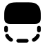 Fliptop icon with solid rounded style