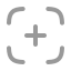 Focus icon with duotone rounded style