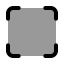 Fullscreen icon with duotone standard style