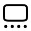 Gallerythumbnails icon with stroke rounded style
