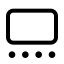 Gallerythumbnails icon with stroke standard style