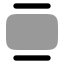 Galleryvertical icon with bulk rounded style