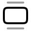 Galleryvertical icon with twotone rounded style