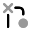 Gitmergeconflict icon with bulk rounded style