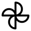 Googlephotos icon with stroke standard style
