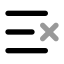 Listx icon with bulk rounded style