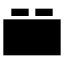 Toybrick icon with solid sharp style