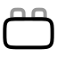 Toybrick icon with twotone rounded style